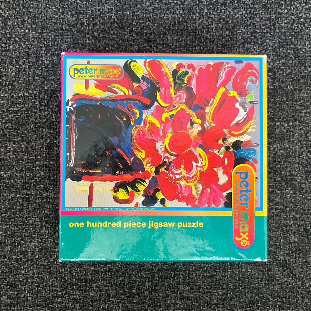 •Vintage Peter Max 100 Piece Puzzle NWT•
